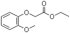 Ethyl 2-(2-methoxyphenoxy)acetate molecular structure (CAS 13078-21-2)