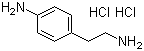 2-(4-Aminophenyl)ethylamine dihydrochloride molecular structure (CAS 13078-82-5)