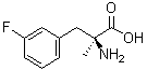 3-Fluoro-alpha-methyl-L-phenylalanine molecular structure (CAS 130855-56-0)