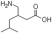 3-(Aminomethyl)-5-methylhexanoic acid molecular structure (CAS 130912-52-6)