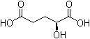 (S)-2-羟基戊二酸分子结构 (CAS 13095-48-2)