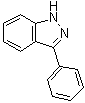 structure of CAS# 13097-01-3, 3-Phenyl-1H-indazole;3-Phenylindazole; NSC 174752