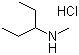 structure of CAS# 130985-81-8, Methyl-(3-pentyl)amine hydrochloride