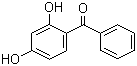 结构式 CAS# 131-56-6, 2,4-二羟二苯甲酮; 紫外线吸收剂 UV-0