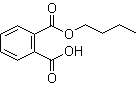 1,2-苯二甲酸单丁酯分子结构 (CAS 131-70-4)