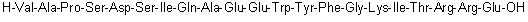 L-Valyl-L-alanyl-L-prolyl-L-seryl-L-alpha-aspartyl-L-seryl-L-isoleucyl-L-glutaminyl-L-alanyl-L-alpha-glutamyl-L-alpha-glutamyl-L-tryptophyl-L-tyrosyl-L-phenylalanylglycyl-L-lysyl-L-isoleucyl-L-threonyl-L-arginyl-L-arginyl-L-glutamic acid molecular structure (CAS 131023-24-0)