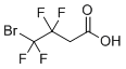 4-Bromo-4,4,3,3-tetrafluorobutanoic acid molecular structure (CAS 131118-43-9)