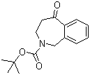 1,3,4,5-Tetrahydro-5-oxo-2H-2-benzazepine-2-carboxylic acid tert-butyl ester molecular structure (CAS 1311254-77-9)