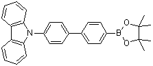 4-(Carbazol-9-yl)biphenyl-4'-boronic acid pinacol ester molecular structure (CAS 1311408-02-2)