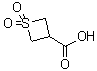 结构式 CAS# 13129-21-0, 3-噻丁环羧酸 1,1-二氧化物