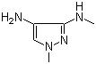 N3,1-Dimethyl-1H-pyrazole-3,4-diamine molecular structure (CAS 131311-56-3)
