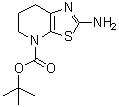 2-Amino-6,7-dihydrothiazolo[5,4-b]pyridine-4(5H)-carboxylic acid 1,1-dimethylethyl ester molecular structure (CAS 1313712-23-0)