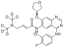 Afatinib-d6 molecular structure (CAS 1313874-96-2)