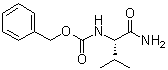 structure of CAS# 13139-28-1, Benzyloxycarbonyl-L-valinamide;(S)-N-Benzoyloxycarbonyl valinamide; Benzyloxycarbonyl-L-valinamide; N-Benzyloxycarbonylvaline amide
