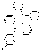 10-(4-Bromophenyl)-N,N-diphenyl-9-anthracenamine molecular structure (CAS 1314040-83-9)