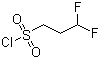 3,3-Difluoro-1-propanesulfonyl chloride molecular structure (CAS 1314907-49-7)