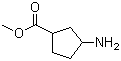 3-Aminocyclopentanecarboxylic acid methyl ester molecular structure (CAS 1314922-38-7)