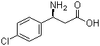 (S)-3-Amino-3-(4-chlorophenyl)propionic acid molecular structure (CAS 131690-60-3)