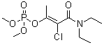 Phosphamidone molecular structure (CAS 13171-21-6)