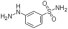 3-Hydrazinobenzenesulfonamide molecular structure (CAS 131774-72-6)