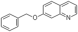结构式 CAS# 131802-60-3, 7-苄氧基喹啉