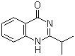 2-异丙基-4(3H)-喹唑啉酮分子结构 (CAS 13182-64-4)