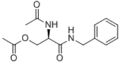 structure of CAS# 1318777-54-6, O-Acetyl Lacosamide;[(2R)-2-acetamido-3-(benzylamino)-3-oxopropyl] acetate