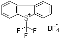 结构式 CAS# 131880-16-5, S-(三氟甲基)二苯并噻吩嗡四氟硼酸盐
