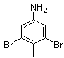 结构式 CAS# 13194-73-5, 4-氨基-2,6-二溴甲苯