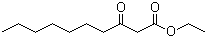 Ethyl 3-oxodecanoate molecular structure (CAS 13195-66-9)