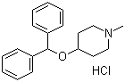 盐酸双苯比拉林分子结构 (CAS 132-18-3)