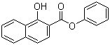 Phenyl 1-hydroxy-2-naphthoate molecular structure (CAS 132-54-7)