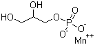 甘油磷酸锰分子结构 (CAS 1320-46-3)