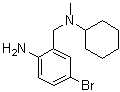 2-氨基-5-溴-N-环己基-N-甲基苯甲胺分子结构 (CAS 132004-28-5)