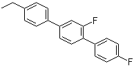 4''-Ethyl-2',4-difluoro-1,1':4',1''-terphenyl molecular structure (CAS 132054-44-5)
