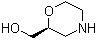 (S)-Morpholine-2-methanol molecular structure (CAS 132073-83-7)