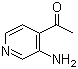 1-(3-Aminopyridin-4-yl)ethanone molecular structure (CAS 13210-52-1)