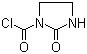 2-Oxo-1-imidazolidinecarbonyl chloride molecular structure (CAS 13214-53-4)