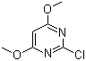 2-Chloro-4,6-dimethoxypyrimidine molecular structure (CAS 13223-25-1)