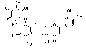 Neoeriocitrin molecular structure (CAS 13241-32-2)