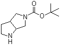 Hexahydropyrrolo[3,4-b]pyrrole-5-carboxylic acid tert-butyl ester molecular structure (CAS 132414-81-4)