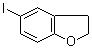 structure of CAS# 132464-84-7, 5-Iodo-2,3-dihydrobenzofuran;2,3-Dihydro-5-iodobenzo[b]furan