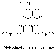 颜料蓝 1分子结构 (CAS 1325-87-7)