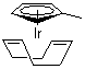 structure of CAS# 132644-88-3, (Methylcyclopentadienyl)(1,5-cyclooctadiene)iridium(I)