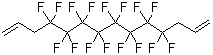 4,4,5,5,6,6,7,7,8,8,9,9,10,10,11,11-Hexadecafluoro-1,13-tetradecadiene molecular structure (CAS 132673-94-0)