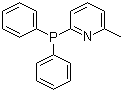 2-Diphenylphosphino-6-methylpyridine molecular structure (CAS 132682-77-0)