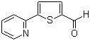 5-(Pyridin-2-yl)thiophene-2-carbaldehyde molecular structure (CAS 132706-12-8)