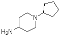 结构式 CAS# 132740-50-2, 1-环戊基-4-哌啶胺