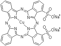 Solvent Blue 38 molecular structure (CAS 1328-51-4)