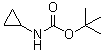N-(环丙基)氨基甲酸叔丁酯分子结构 (CAS 132844-48-5)